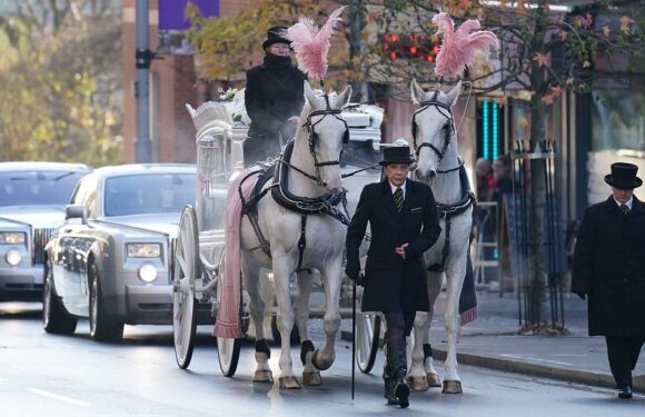 Indi Gregory's devastated parents mourn tragic baby at funeral service
