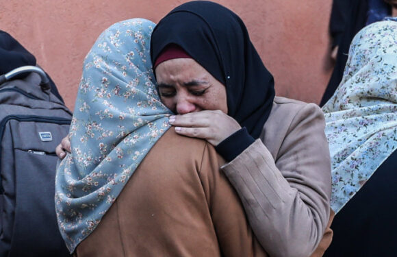 Israeli forces encircle house of Hamas’ Gaza leader as humanitarian alarm grows