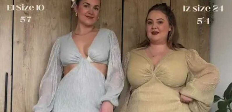 I'm a size 10 & my bestie's a 24 – we tried on the same Christmas outfits to show how they look on different body shapes | The Sun