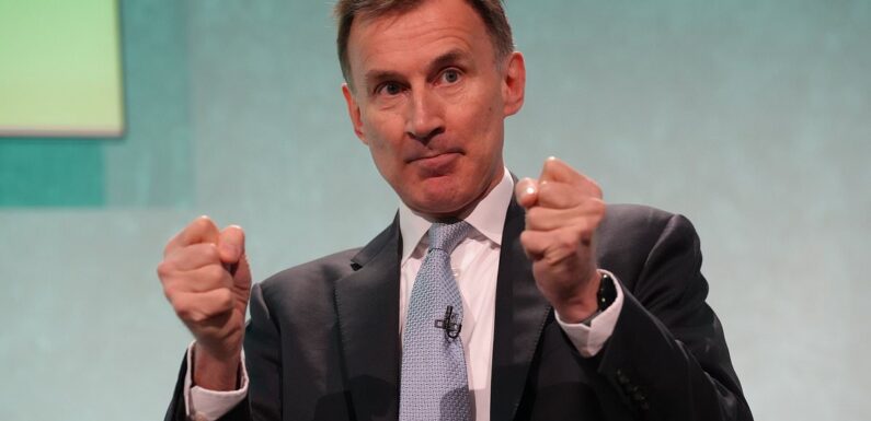 Jeremy Hunt: UK should be world's most prosperous country in future