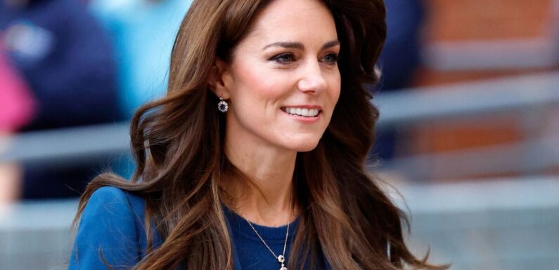 Kate Middleton has worn a string of blue outfits with touching personal message