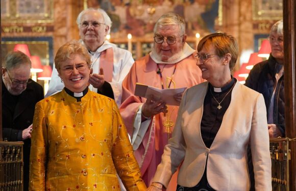Lesbian priest couple among first gay blessings by Church of England