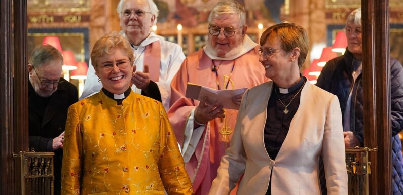 Lesbian priest couple among first gay blessings by Church of England