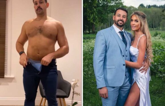 MAFS star Georges strips off for a get ready with me video after co-star dubs his romance with Peggy 'fake' | The Sun