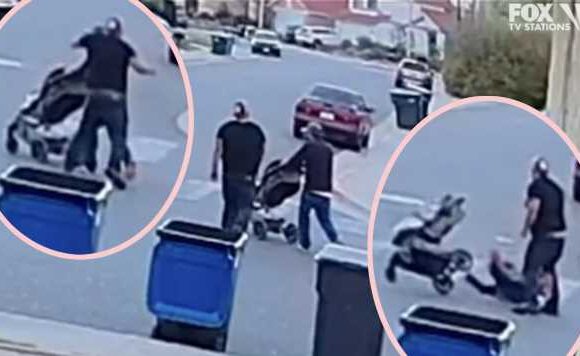 Man With Baby Stroller Beaten In Shocking Unprovoked Attack – And There's Video!