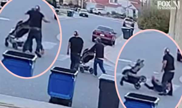 Man With Baby Stroller Beaten In Shocking Unprovoked Attack – And There's Video!