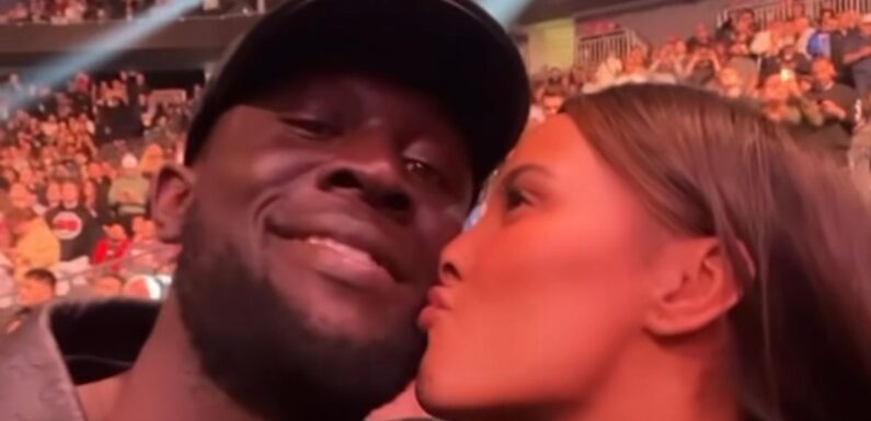 Maya Jama licks and kisses boyfriend Stormzy’s face in very loved-up display