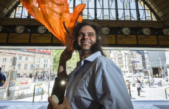 Melbourne has a new hero. He is the Voice of Flinders Street Station