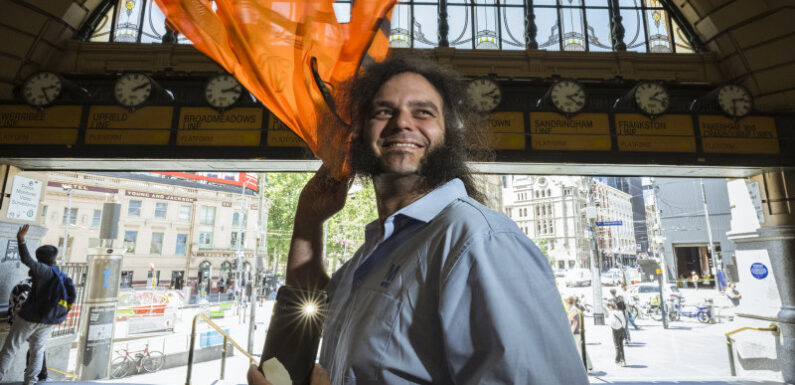 Melbourne has a new hero. He is the Voice of Flinders Street Station