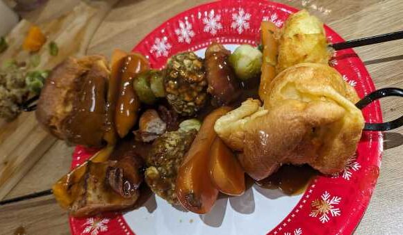 Mother, 35, plans to serve Xmas dinner on 10in kebab skewers