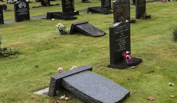 Mourning families get an apology two months after headstones toppled