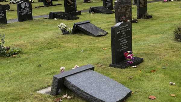 Mourning families get an apology two months after headstones toppled