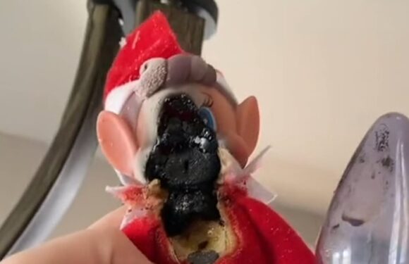 My husband's Elf on the Shelf prank nearly burned down our house