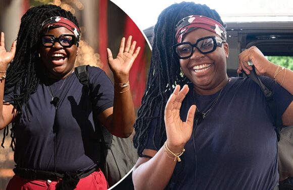 Nella Rose comforted by her brother after I'm A Celeb eviction