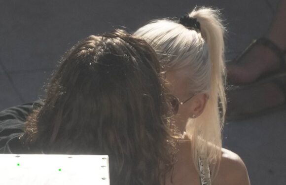 Pete Wicks puts on very cosy display with bikini-clad Danielle Harold
