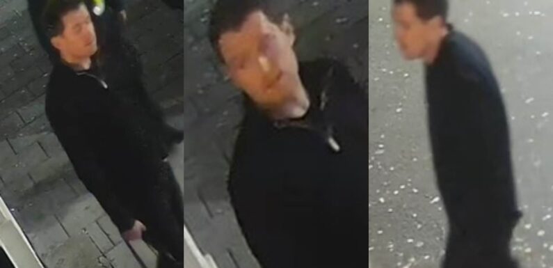 Pictured: Man wanted by police after woman, 30s, was raped in Brighton