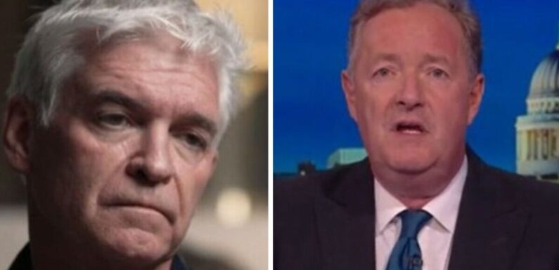 Piers Morgan defends Phillip Schofield after he was ‘destroyed’ by affair