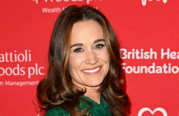 Pippa Middleton enjoys rare solo night out as she stuns on red carpet in festive frock