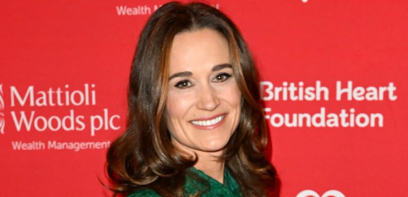 Pippa Middleton enjoys rare solo night out as she stuns on red carpet in festive frock