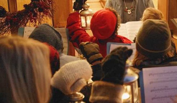 Police hunt carol singers who steal decorations from gardens