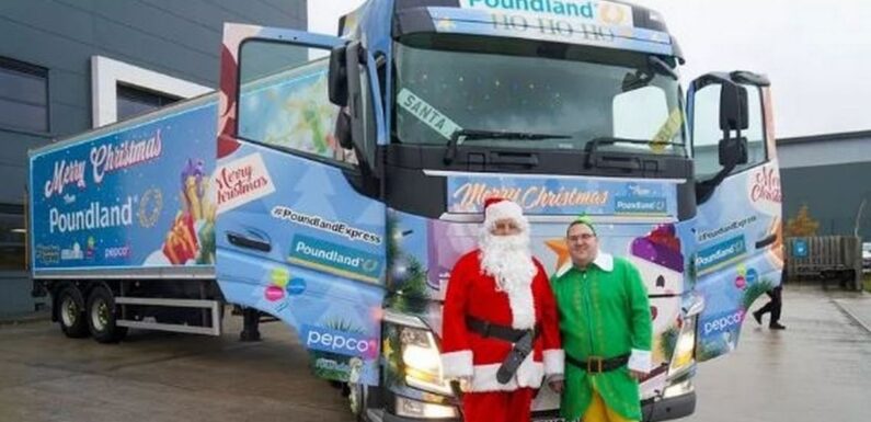 Poundland launches it’s own Christmas Truck Tour to rival Coca-Cola