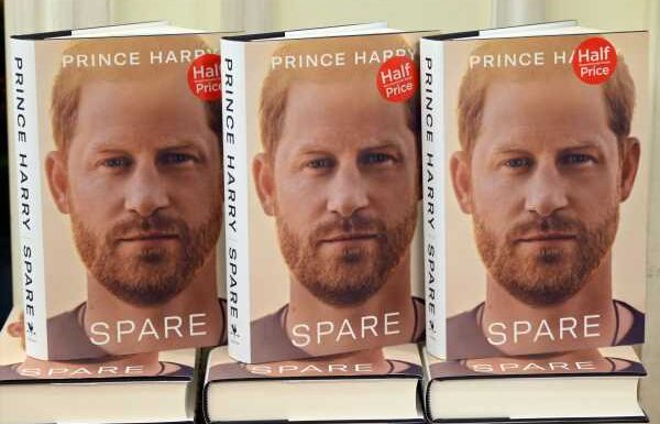 Prince Harry’s ‘Spare’ was the bestselling book of the 2023 in the UK