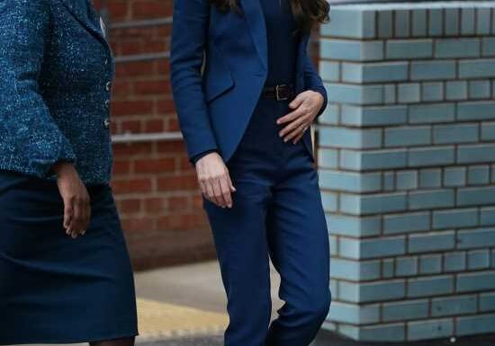 Princess Kate stepped out solo in a McQueen suit after being named a racist royal