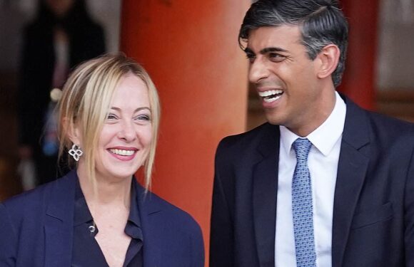 Rishi Sunak to hold migrant talks with Italian and Albanian leaders