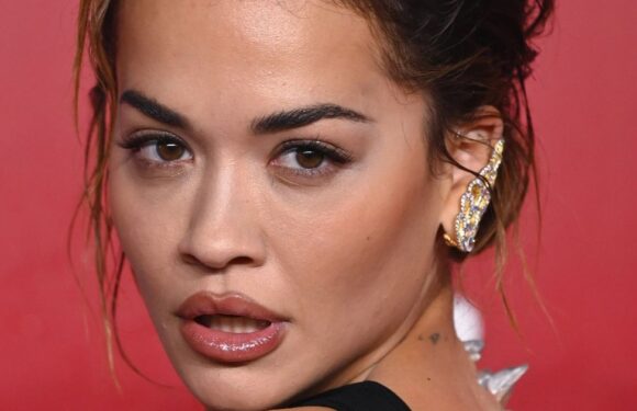 Rita Ora steps out with husband Taika Waititi in daring outfit with dinosaur spine