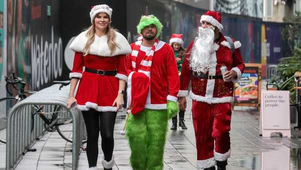 Santacon revellers warned to be 'sensible' and not urinate in street