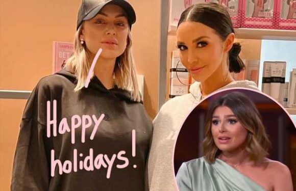 Scheana Shay & Lala Kent Team Up To Throw Shade At Rachel Leviss In New Holiday Song!