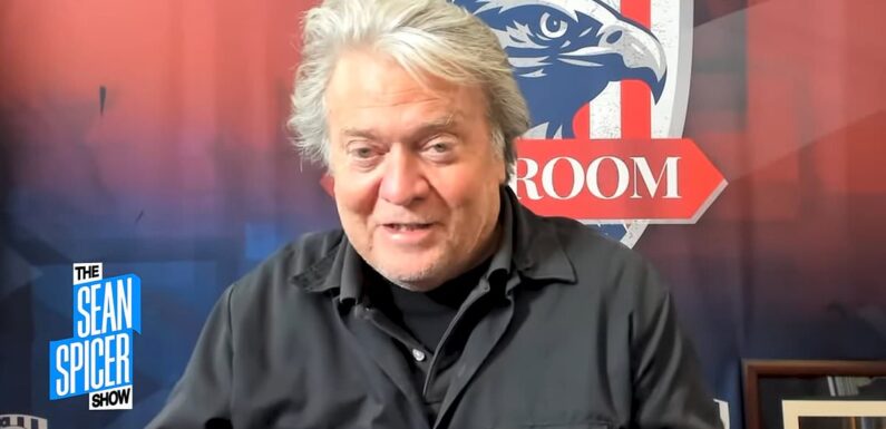 Steve Bannon says Donald Trump should pick a woman to be VP
