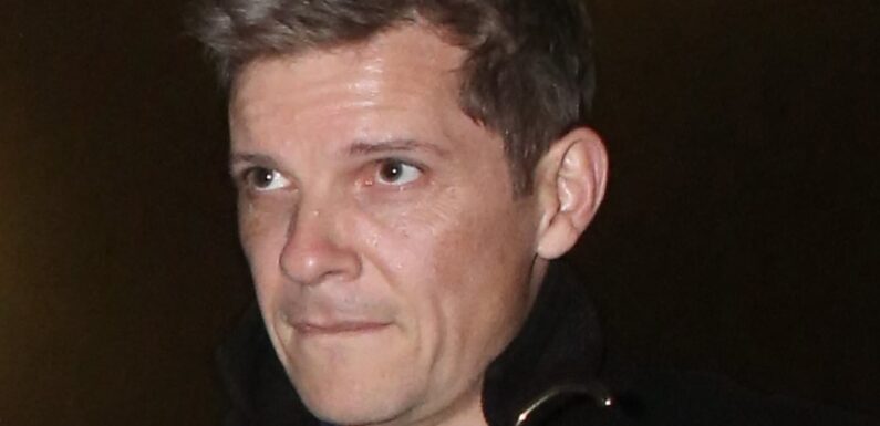 Strictly's Nigel Harman looks glum just hours after show exit