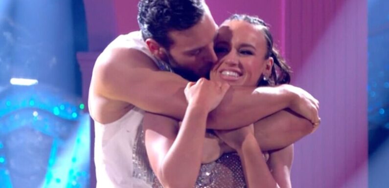 Strictly’s Ellie Leach leaves fans heartbroken as Vito kisses her after error
