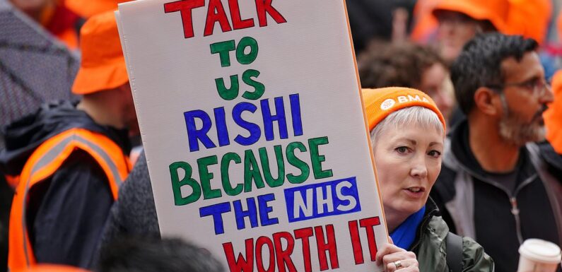 Strikes have cost the NHS £2 billion in lost appointments and overtime