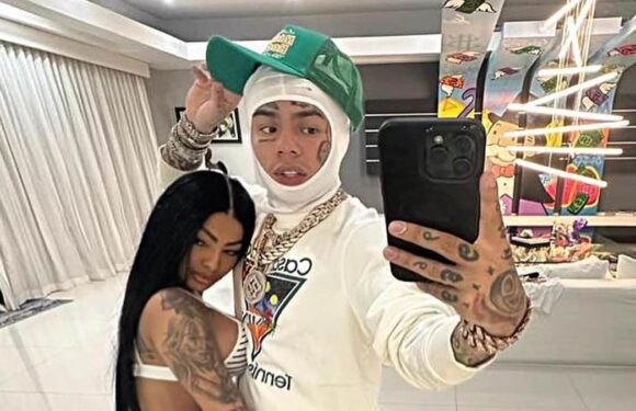 Tekashi 6ix9ine shares videos of ex threatening him with knife