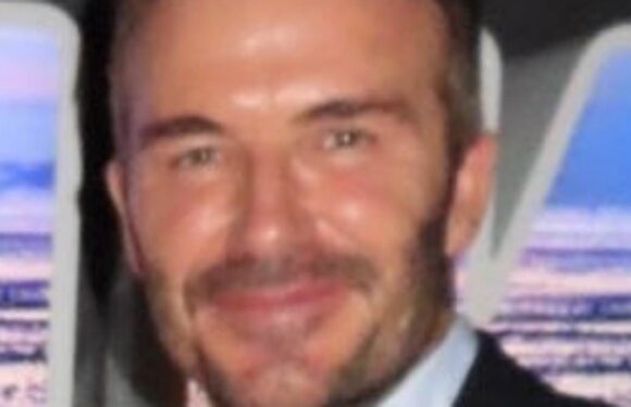 The Beckhams beam as they meet 'passionate and inspiring' Obama