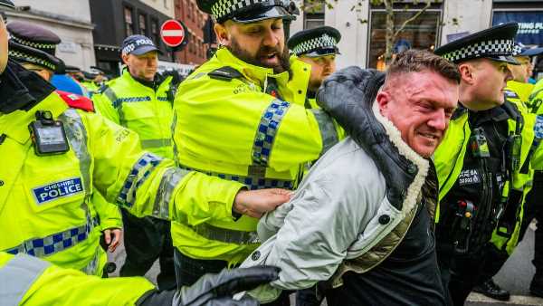 Tommy Robinson loses court bid to overturn ban from London protests