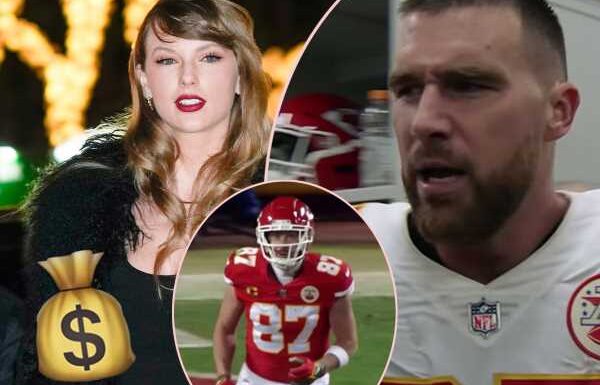 Travis Kelce Game Jersey Sells For HOW MUCH Amid Taylor Swift Romance?!