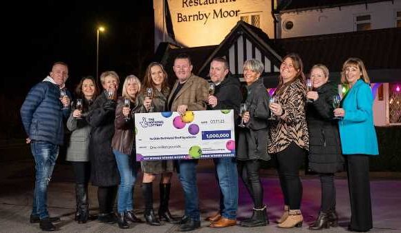 Workers at a pub and hotel win £1m in EuroMillions syndicate