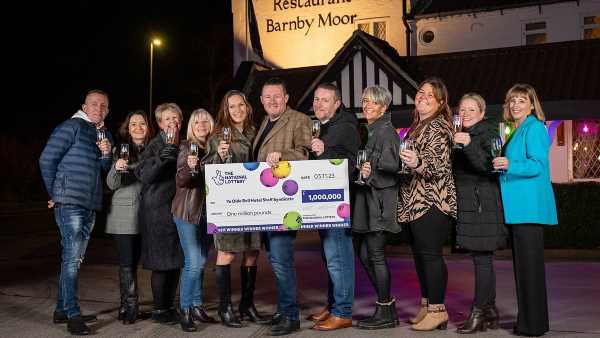 Workers at a pub and hotel win £1m in EuroMillions syndicate