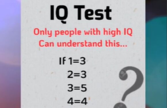 You could have top IQ if you solve this deceptively simple-looking maths brainteaser in 12 seconds – can you crack it? | The Sun