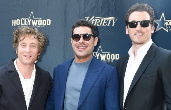 Zac Efron is honored with a star on Hollywood Walk of Fame